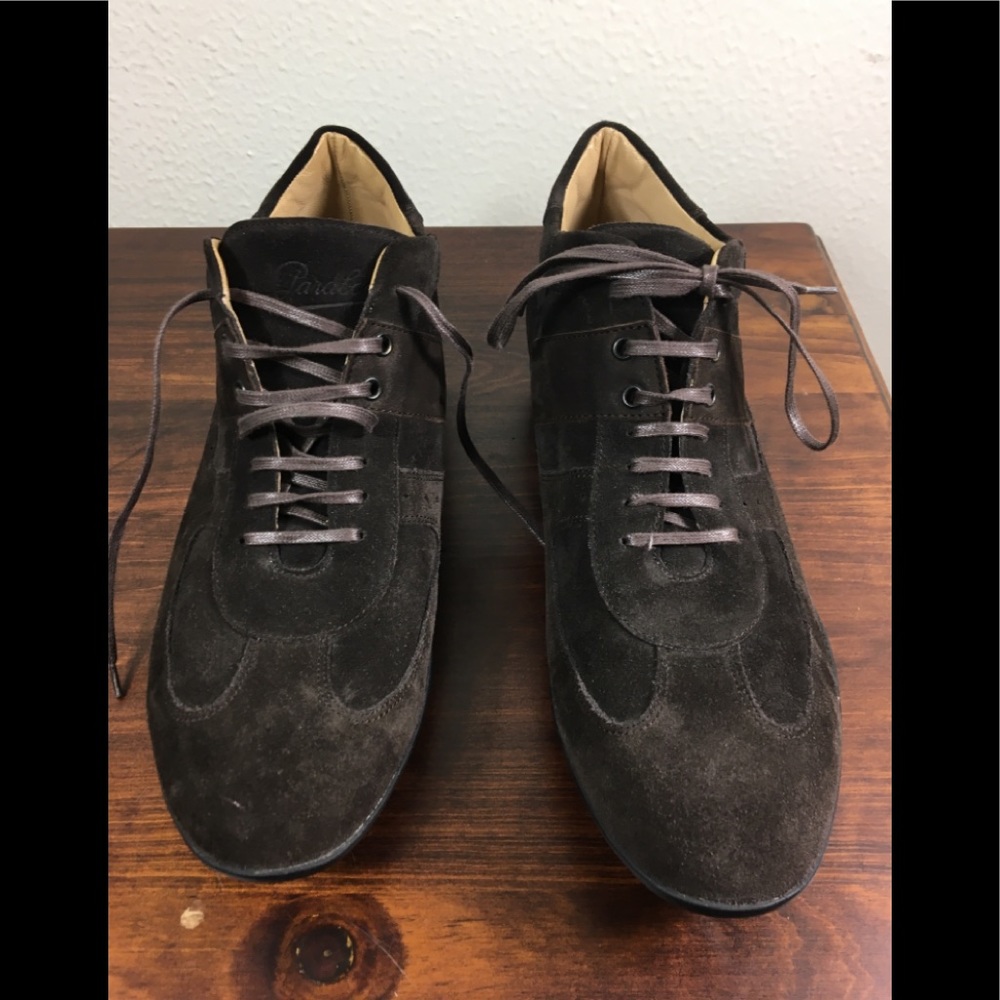 Paraboot Suede Loafers Black Sz. 8.5